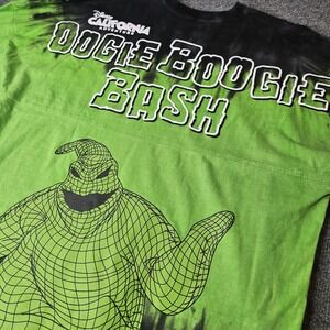 NWT Disney Spirit Jersey Oogie Boogie Bash '24 Medium Green Tiedye CA Adventure